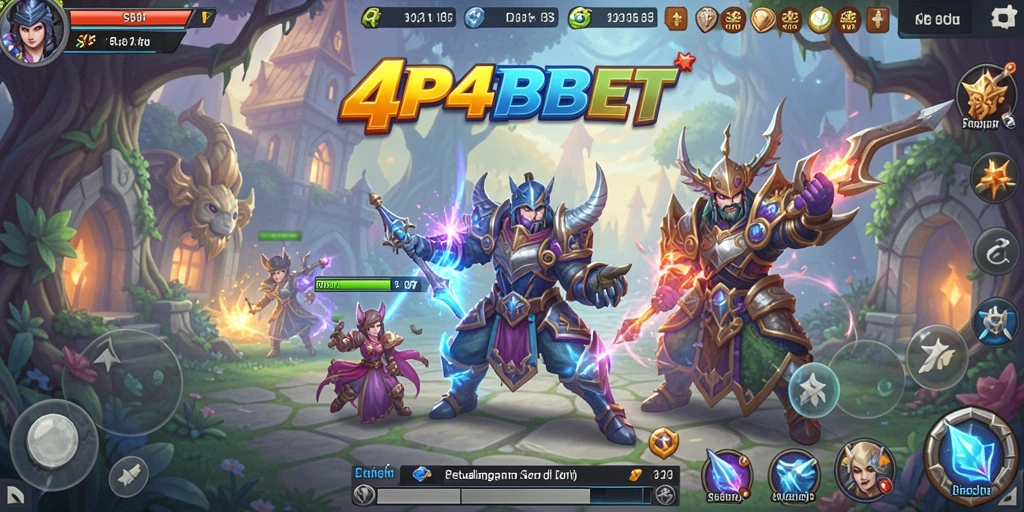 Tampilan menarik gameplay 4P4PBET yang penuh petualangan.