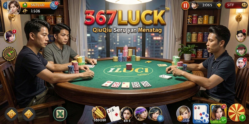 Gameplay QiuQiu yang menegangkan di 567LUCK.