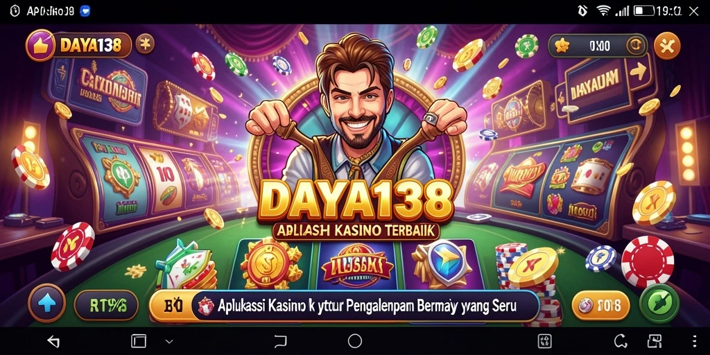 Tampilan menarik dari permainan Kasino dalam DAYA138.