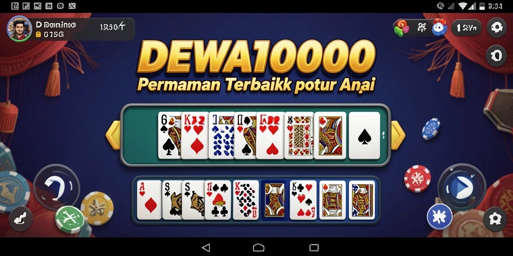 Tampilan gameplay DEWA1000 dengan grafis yang menarik dan interaksi pemain.