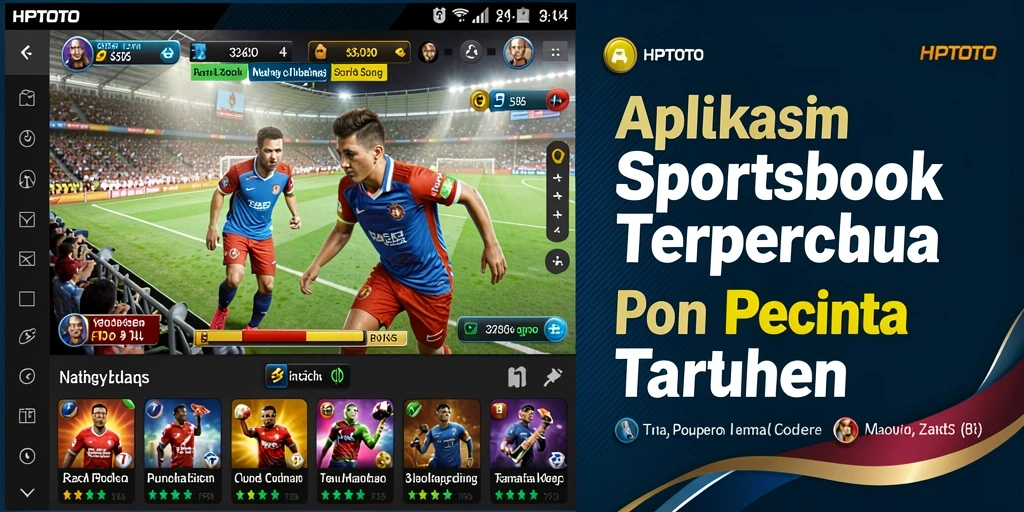 Tampilan menarik dari gameplay HPTOTO yang menampilkan taruhan olahraga.