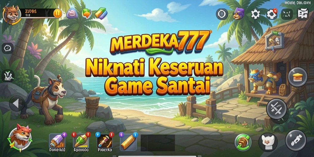 Gameplay seru MERDEKA777 dengan tampilan menarik.