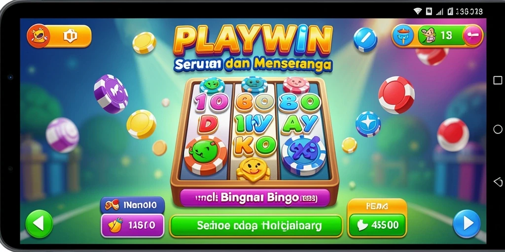 Tampilan gameplay Bingo yang seru dan interaktif di PLAYWIN.